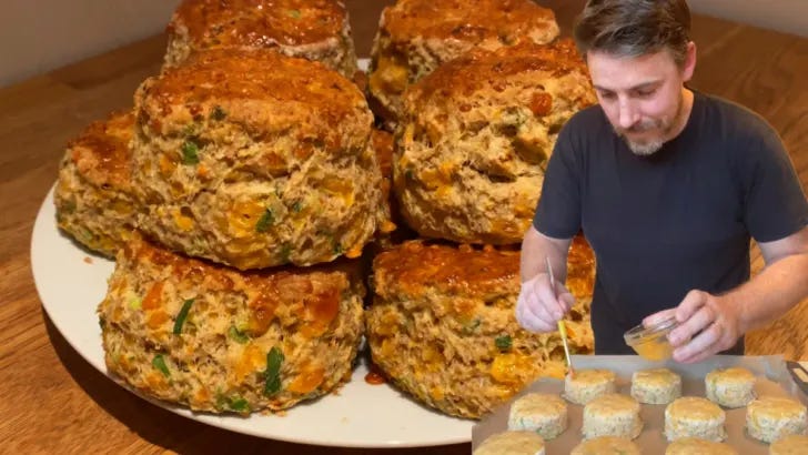 Irish Spring Onion Scones