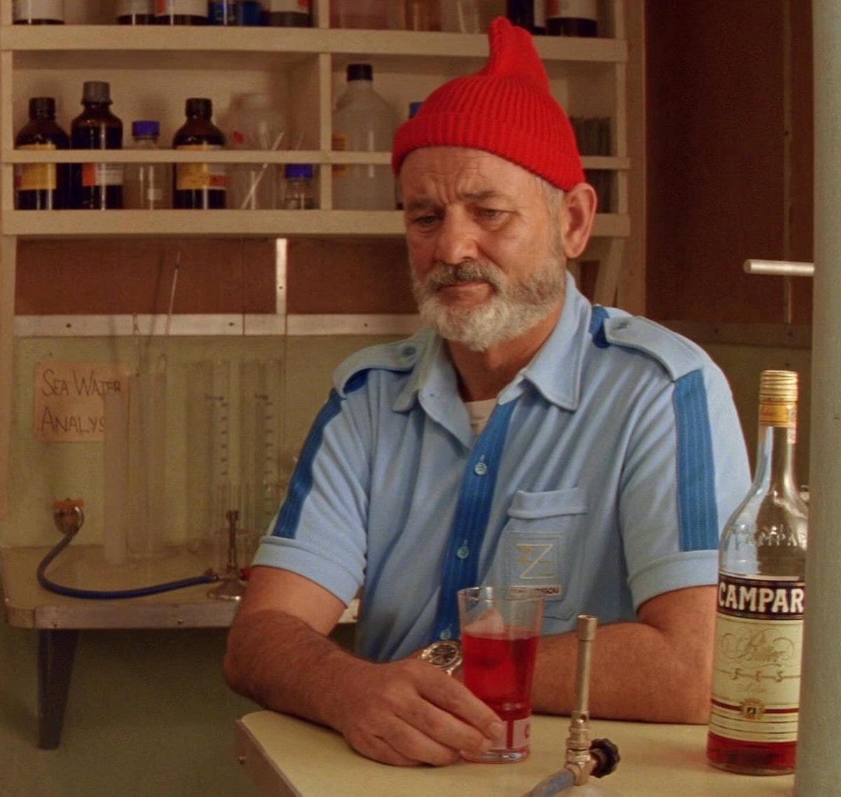 Cinespia on X: "Bill Murray in The Life Aquatic with Steve Zissou, 2004  https://t.co/i8qjbRCj8r" / X