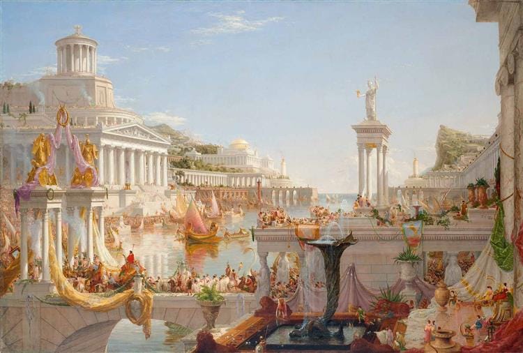The Course of Empire: The Consummation of the Empire, 1836 - Thomas Cole -  WikiArt.org