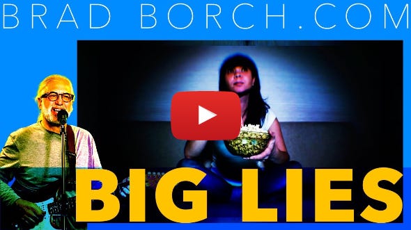 Brad Borch — Big Lies (Official Lyrics Video)