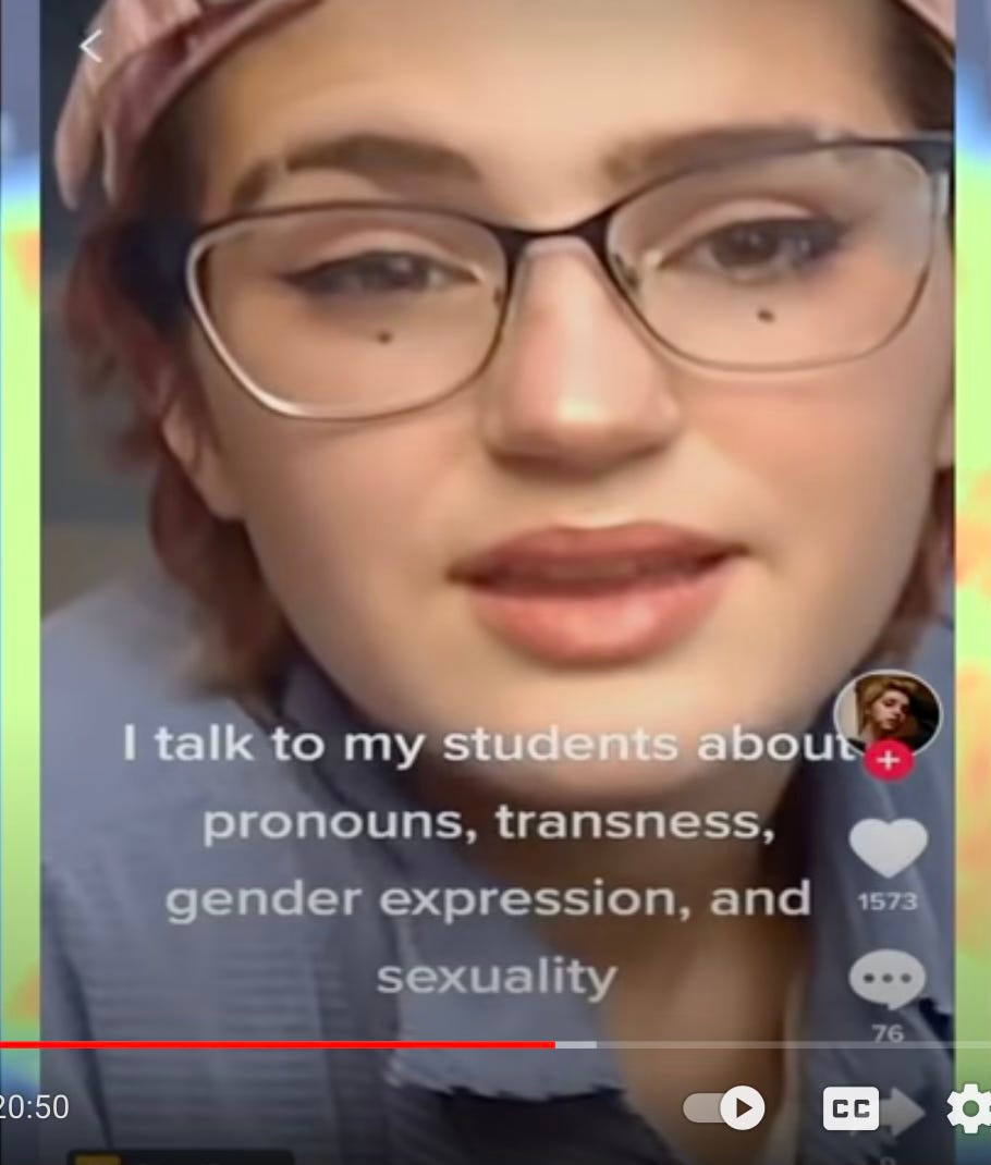 Teacher wants to talk to kids about sex, gender, and pronouns