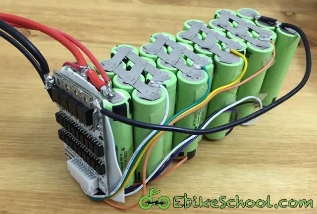 How To Build A DIY Electric Bicycle Lithium Battery From 18650 Cells