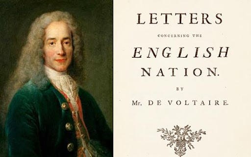 Books and Films - Letters on the English by Voltaire