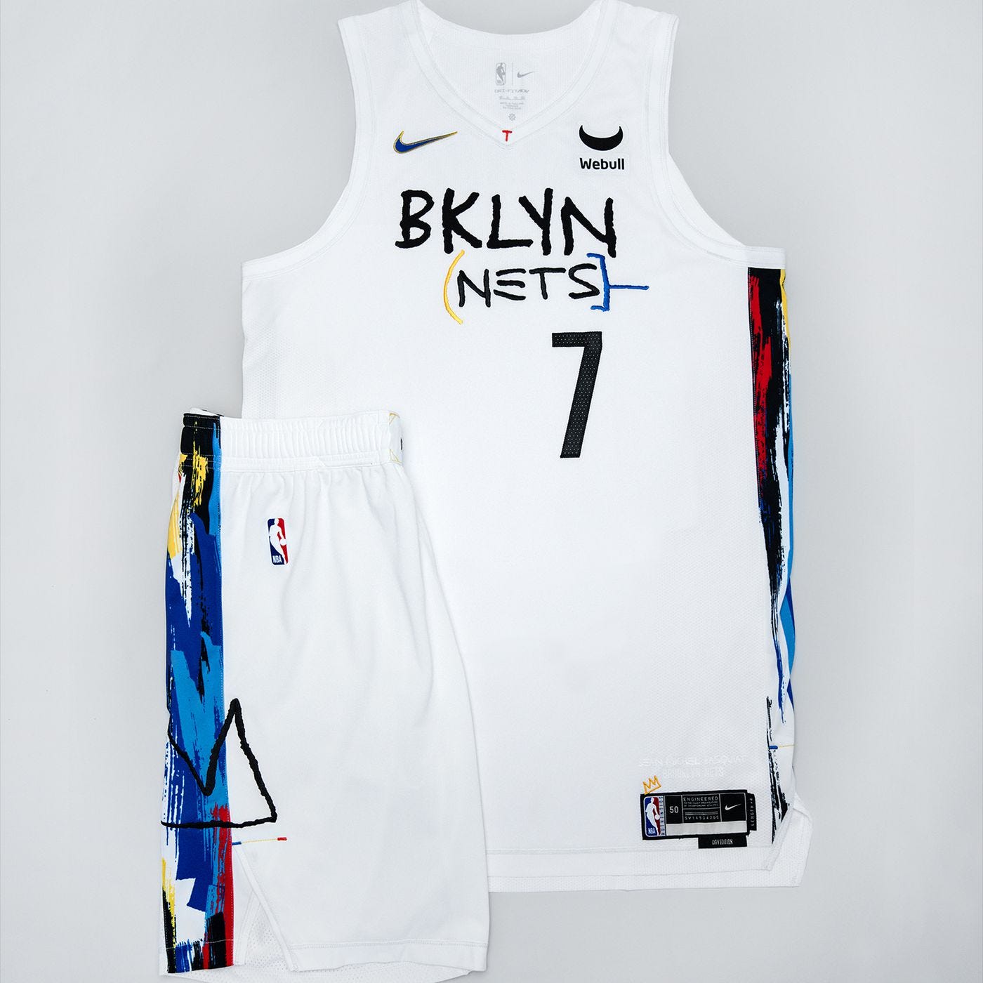 Nets unveil 2022-23 City Edition Uniform: White Basquiat ...