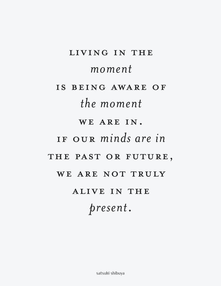 Being in the Moment | Memories and Such