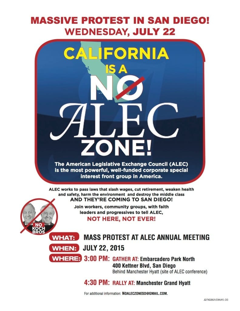 No ALEC zone. JULY 22 No ALEC zone. JULY 22