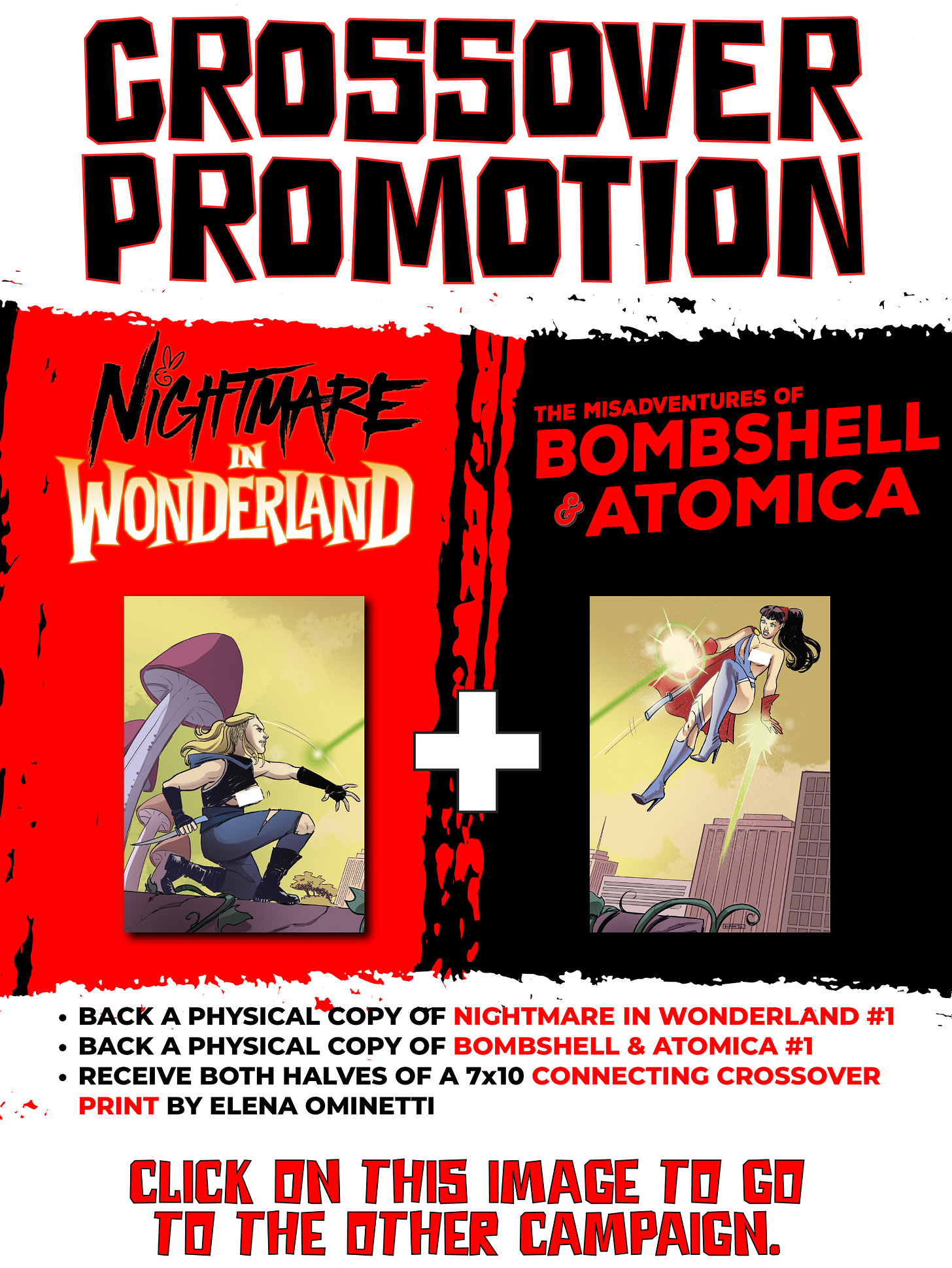 Nightmare in Wonderland/Bombshell & Atomica