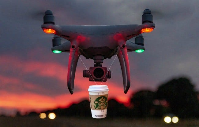 Global payments news: Coffee by drone, Google store, Walmart e-commerce,  Amazon theaters, US contactless cards | Payments NEXT