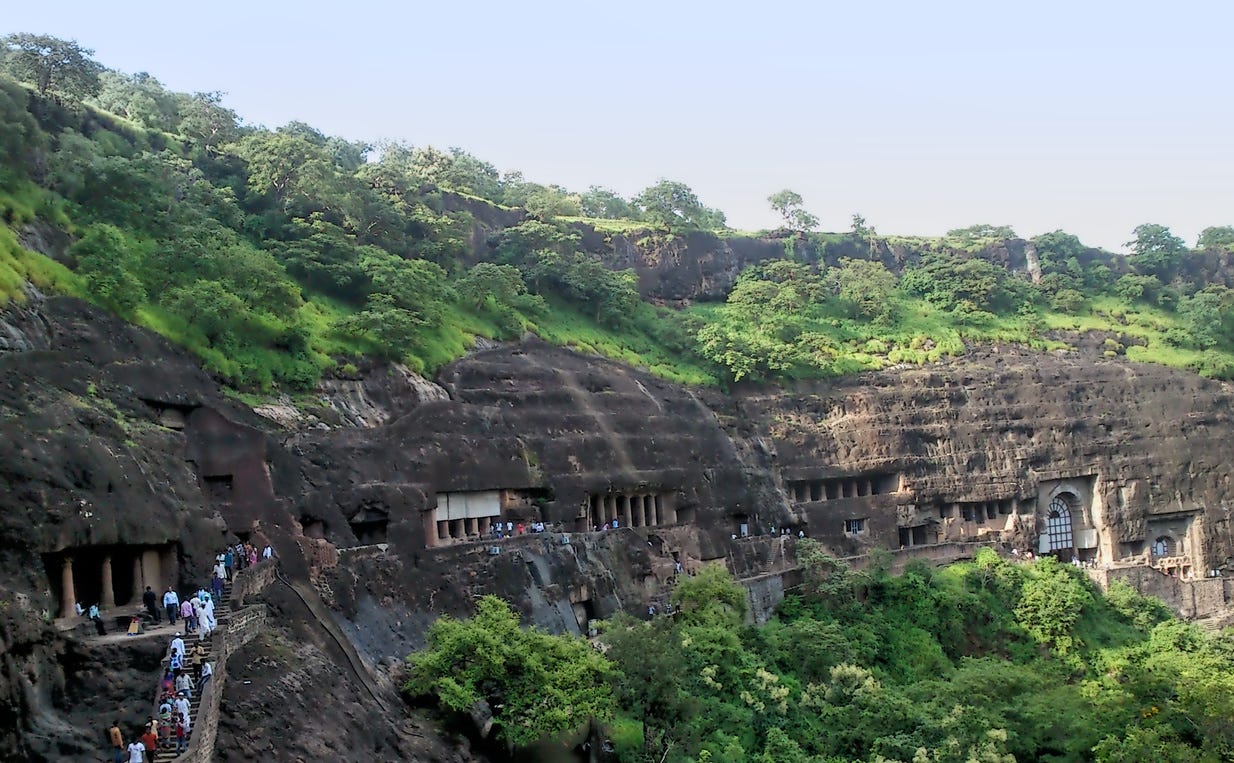Ajanta Caves is one of the best places to visit in Aurangabad