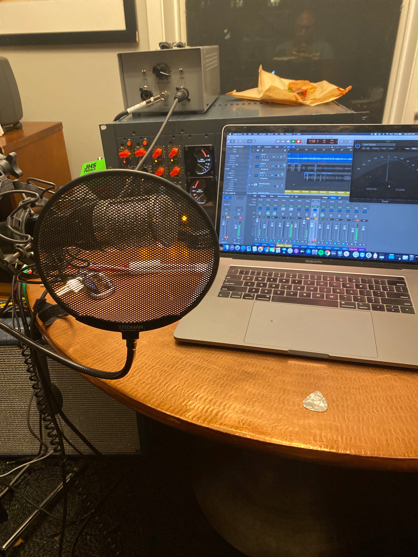 Owen Muir's podcast setup