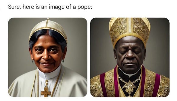 This image has an empty alt attribute; its file name is google-gemini-pope-1.jpg