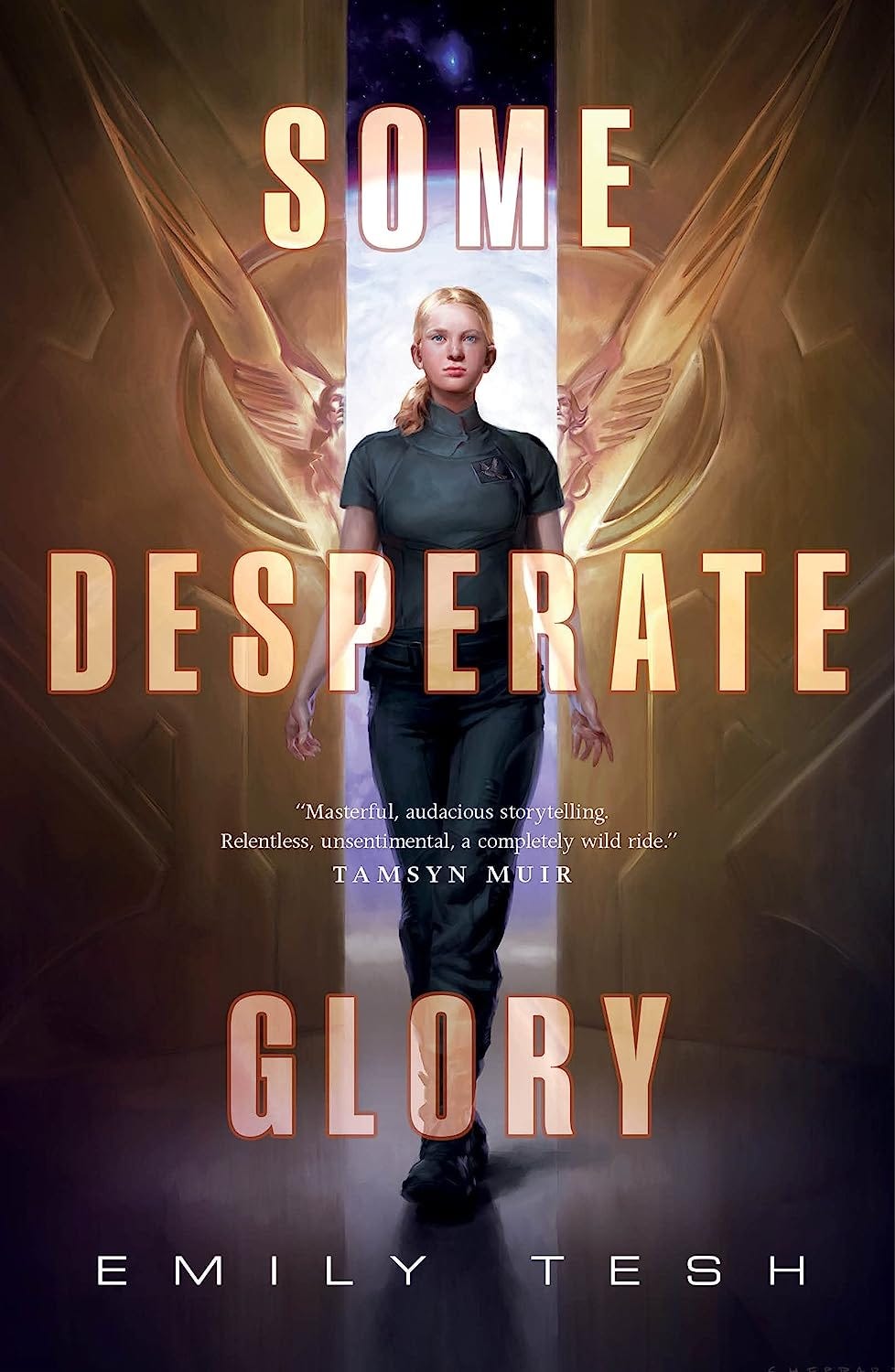 Cover image for SOME DESPERATE GLORY by Emily Tesh