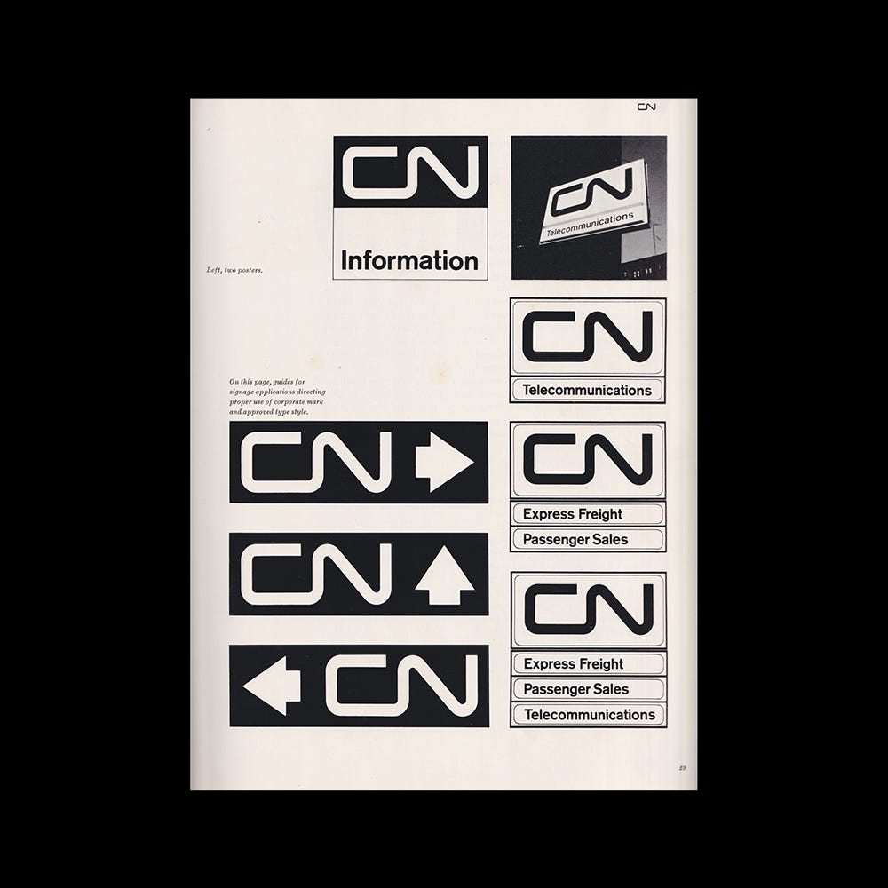 The corporate search for visual identity by Ben Rosen, 1970