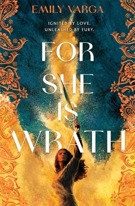 Book cover for For She is Wrath