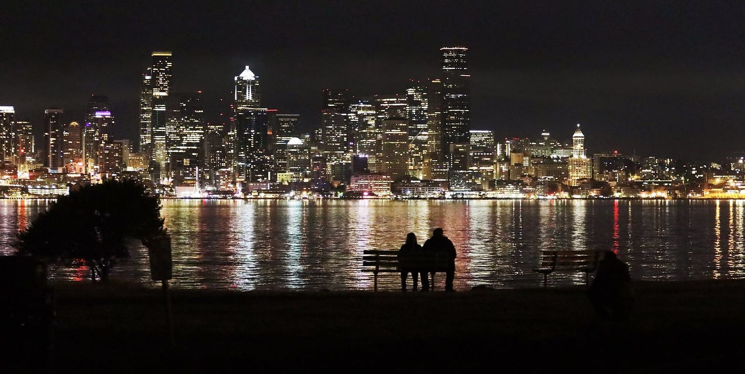 Clear nights and city lights | The Seattle Times