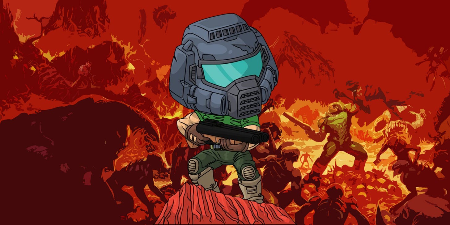 Pre-order The Youtooz Doomguy Figure With BFG Today!