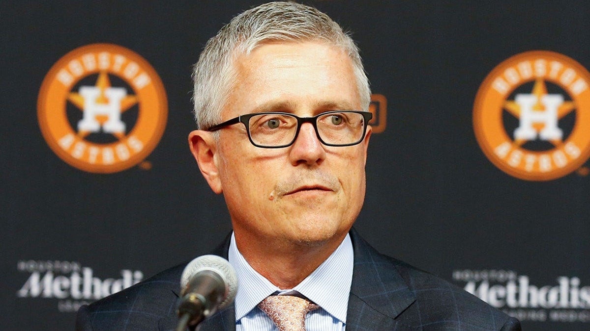 Ex-Astros general manager Jeff Luhnow sues team over dismissal for role in  cheating scandal: report | Fox News