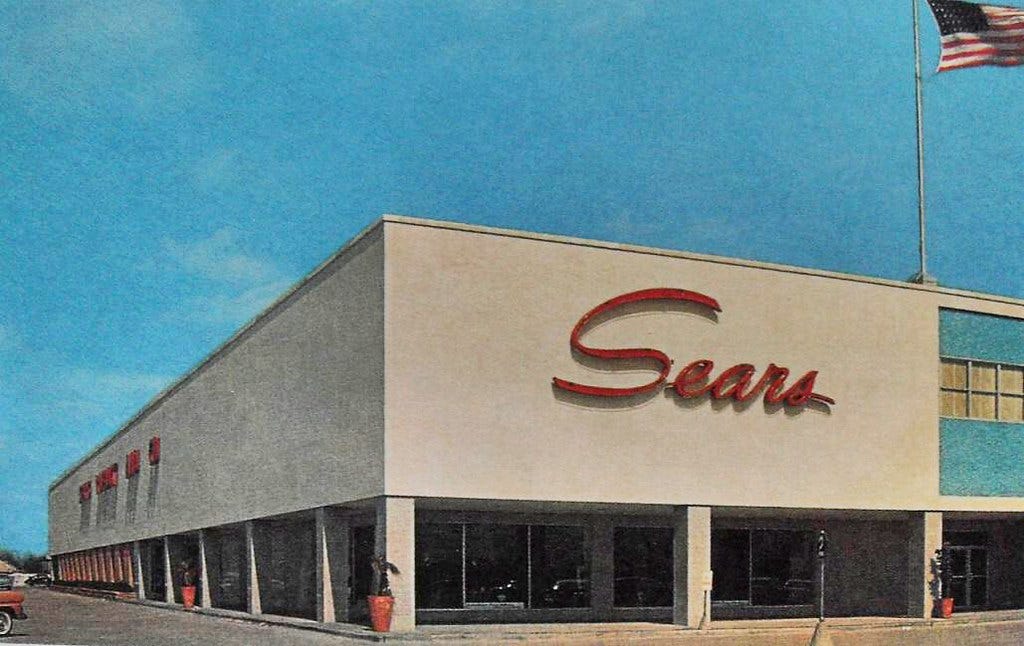 Vintage Postcard Photo 1960s SEARS Department Store HOUSTO… | Flickr