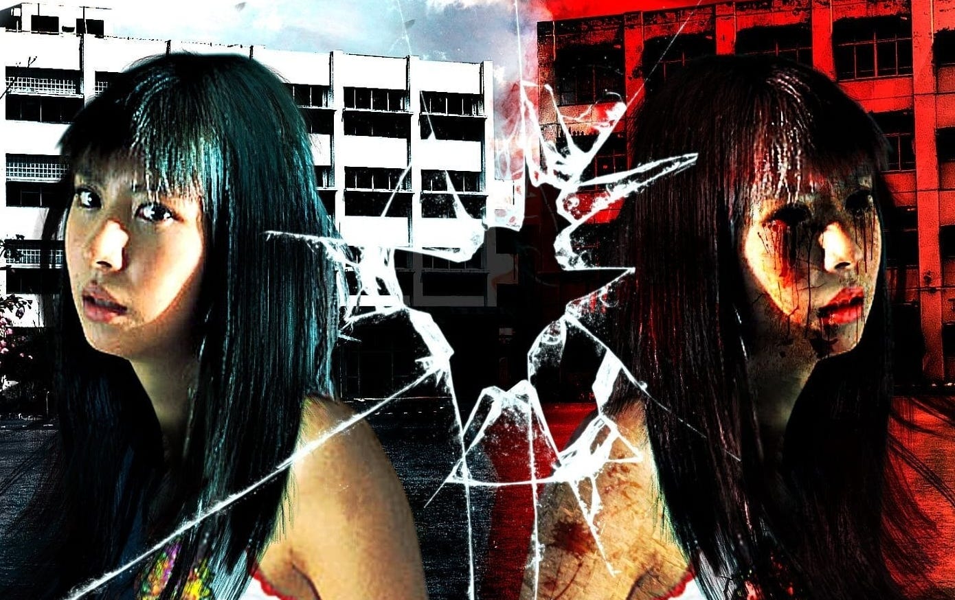 alter ego doppelganger japanese horror movie review full movie kill count 2002