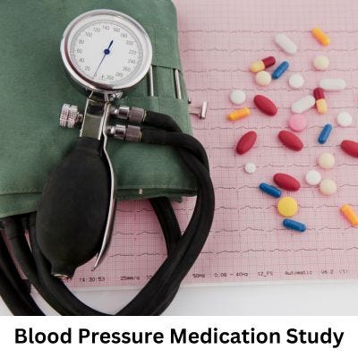 Blood Pressure Medication Study