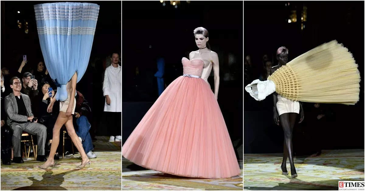 Paris Haute Couture Week 2023: Viktor & Rolf make jaws drop with upside ...