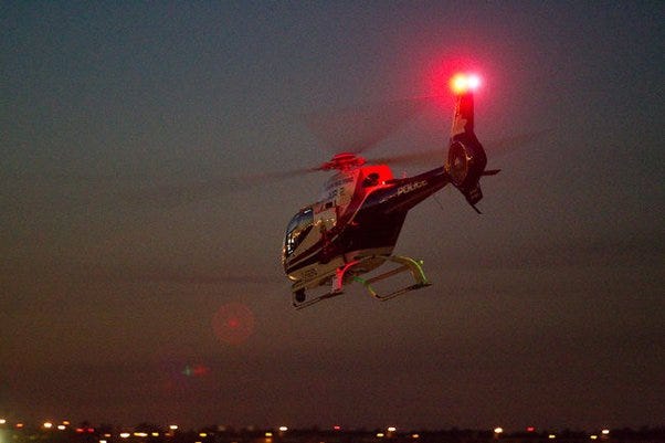 What is the best way to evade a police helicopter? - Quora