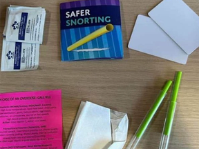 A safer snorting kit