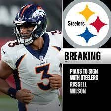 Russell Wilson plans to sign with Steelers. (via @rapsheet) 📸: Ross D.  Franklin/AP | Instagram