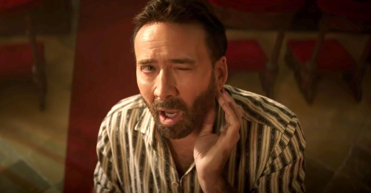 Nicolas Cage Claims His First Memories Are From Inside the Womb