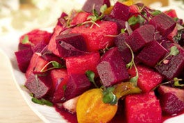 Beet and Watermelon Salad