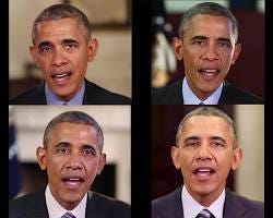 Image of Deepfake video