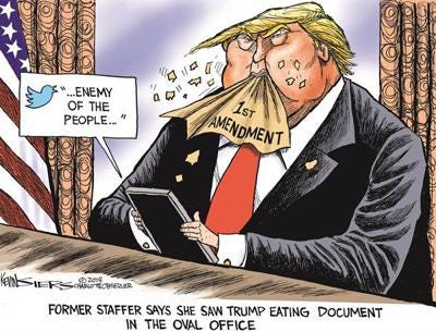 trump free press