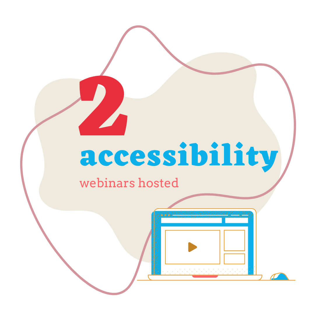 2 accessibility webinars hosted