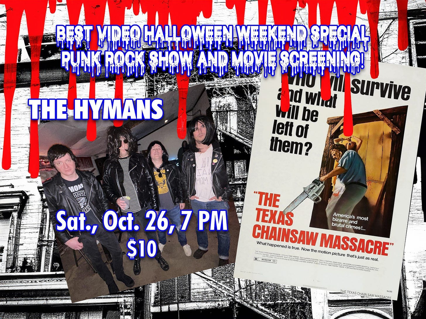 The Hymans + "Texas Chainsaw Massacre" Screening