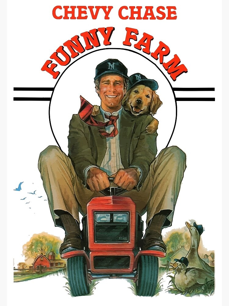 Funny Farm Chevy Chase Funny Movie | Poster