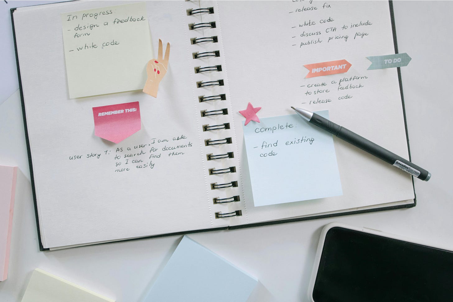note pad