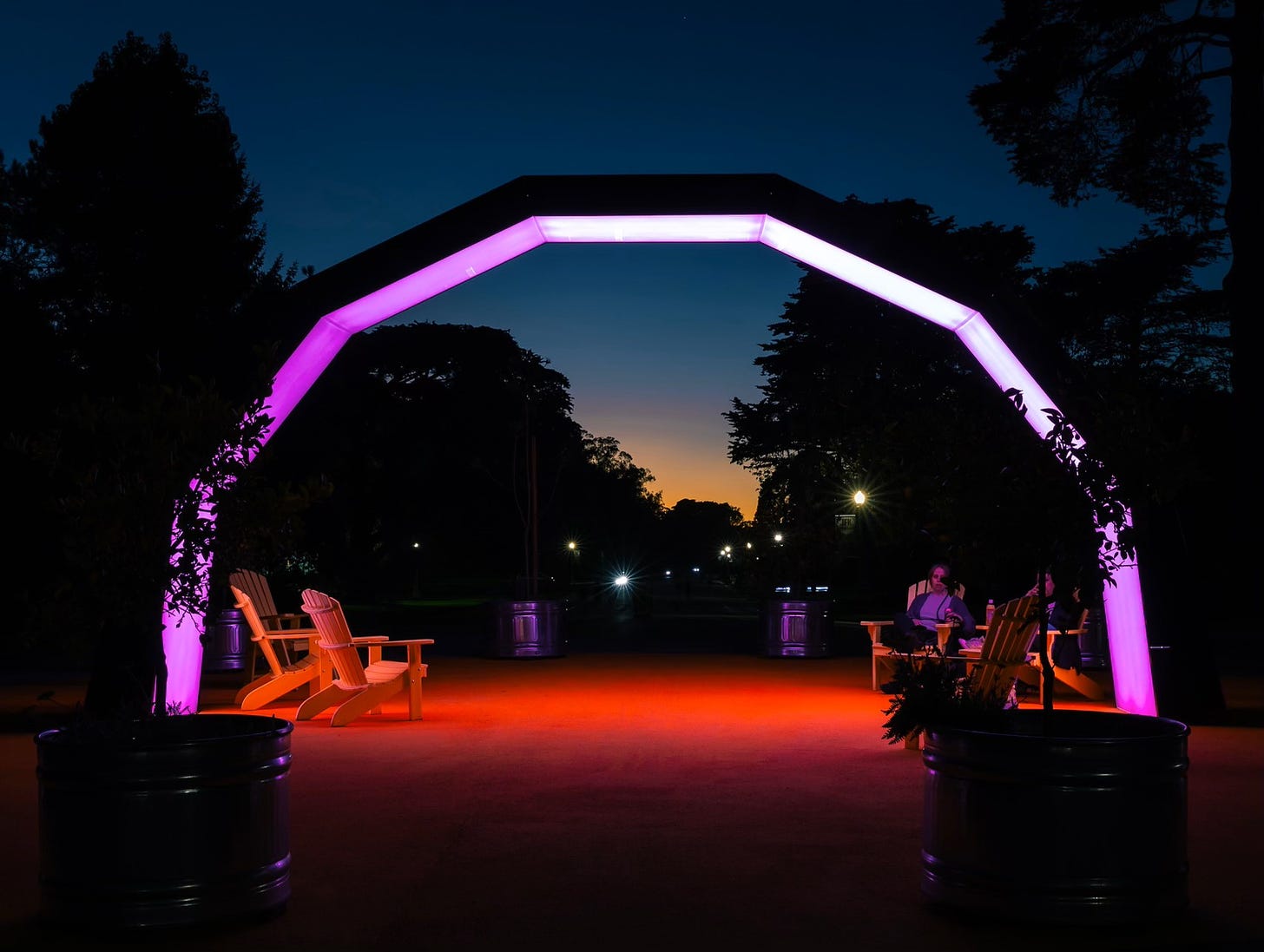 Illuminate Unveils “Solar Arch” in Golden Gate Park - City of Awe