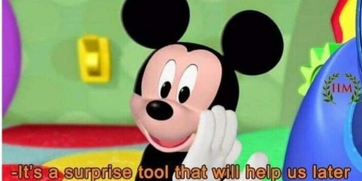 Mickey Mouse Clubhouse Meme Has Mickey Doing Very Bad Things