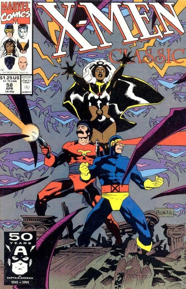 Marvel Comics of the 1980s: Mignola's Classic X-Men covers