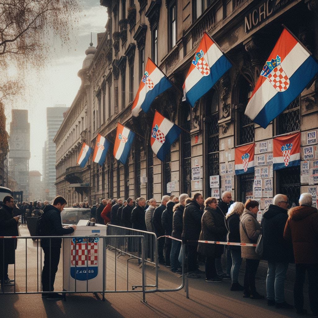 election day in Croatia