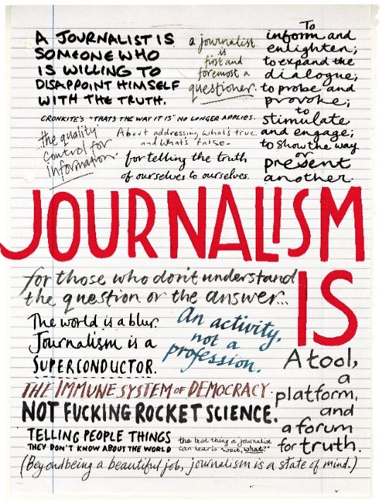 What is journalism for?