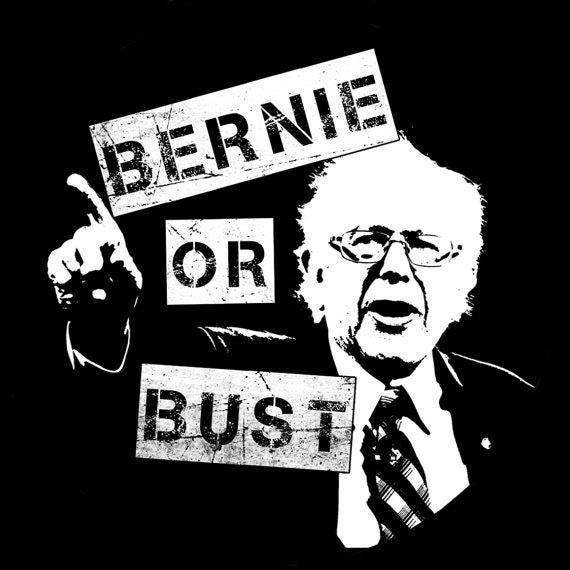 bernie might be out but dont go bustedbernie might be out but dont go busted