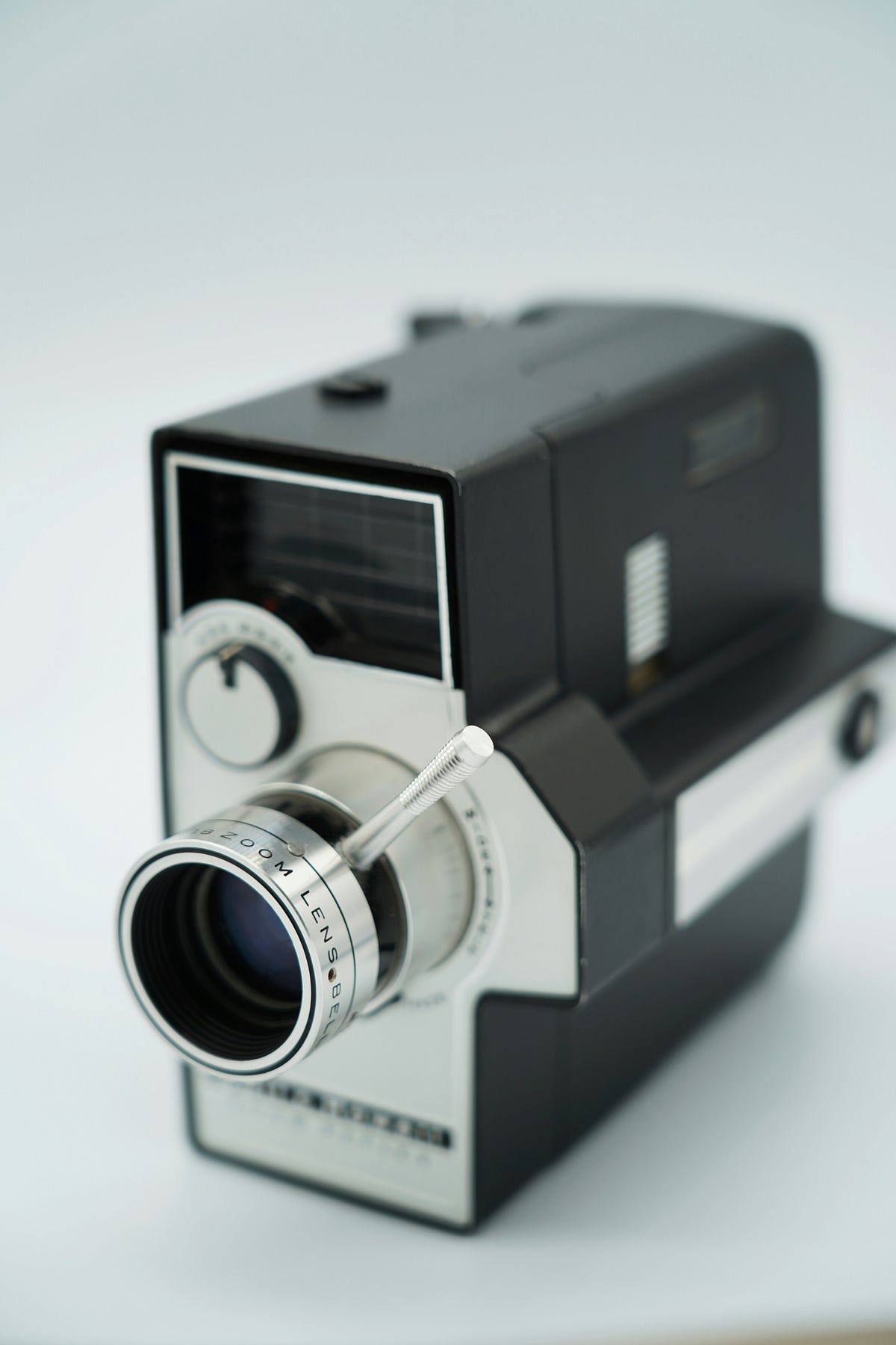 An old box camera