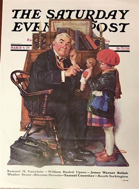 Saturday Evening Post By Norman Rockwell - Art Prints