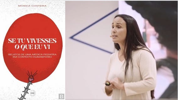 A médica pediatra Monica Costeira lançou o livro “Se tu vivesses o que eu vi” que relata o seu episódios do seu trabalho como médica no Sudão do Sul, no Iémen e nos campos de refugiados na Grécia.