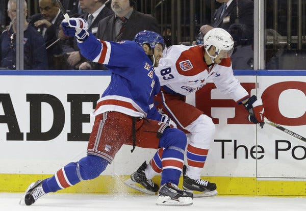 washington capitals beat rangers stanley cup playoffs 2015