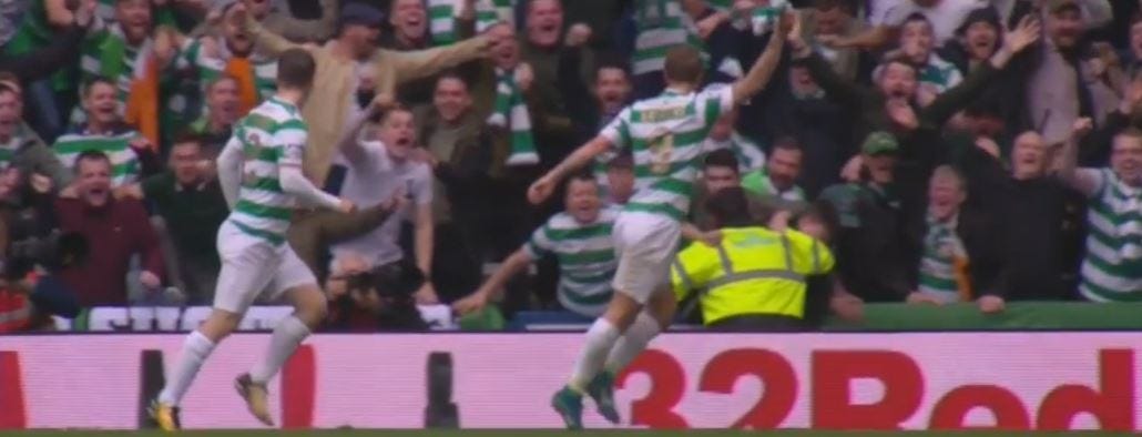 C:\Users\alanm\Documents\Celtic By Numbers\Celtic Stats 17-18\Images 17-18\TRFC A Griff celebrates goal.JPG