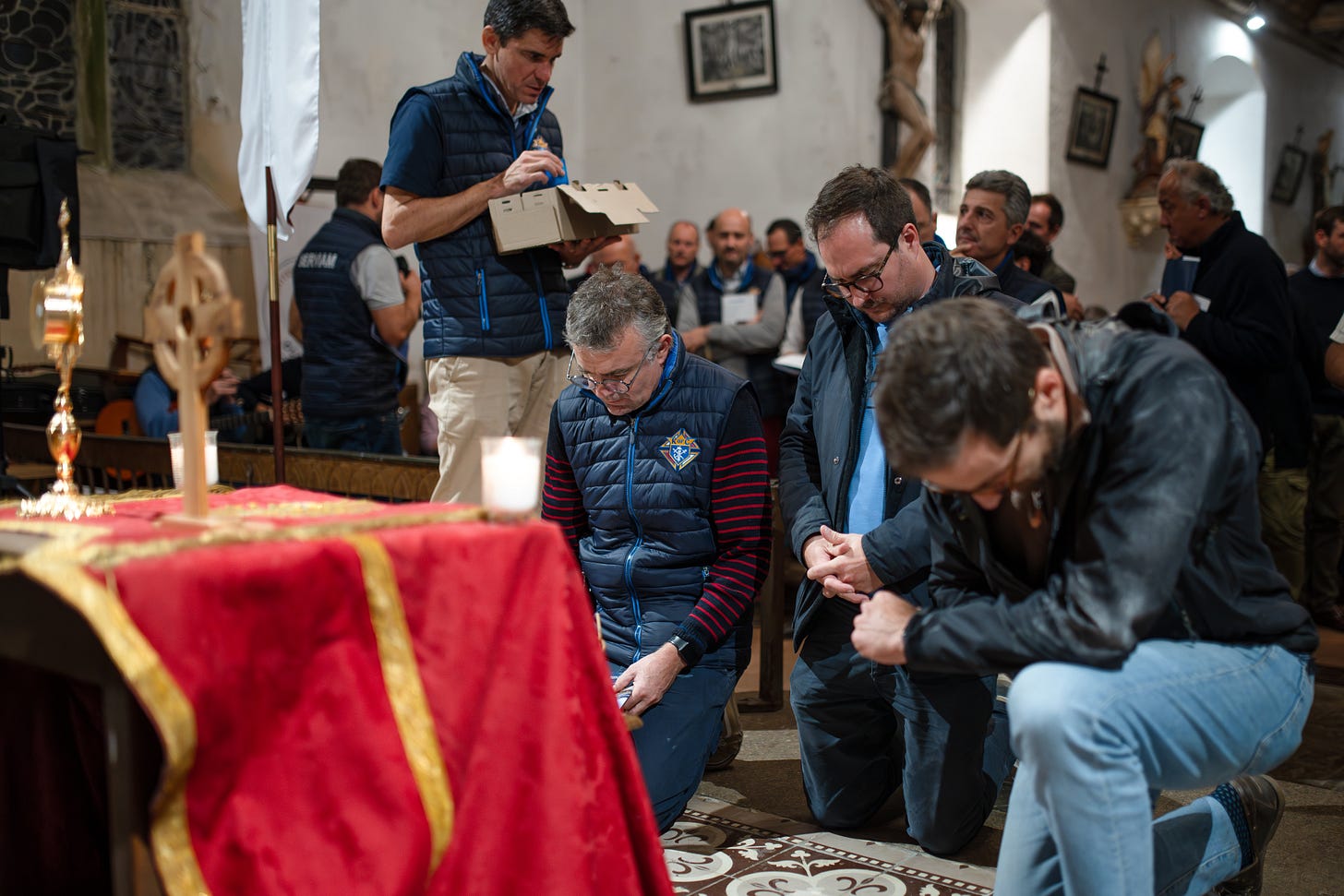 During the weekend, Father McGivney’s relics were venerated.