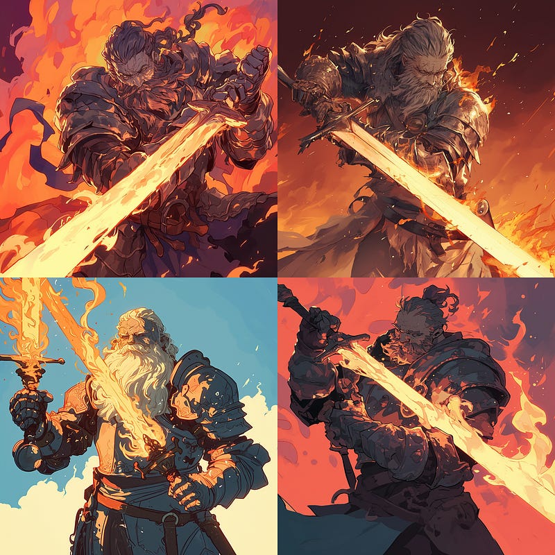 Grizzled Knight