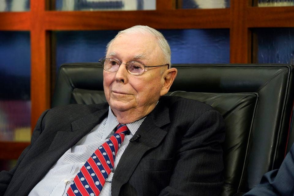 Charlie Munger, Berkshire Hathaway vice chair, has died